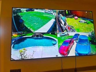 4 SECURITY CAMERAS CAMARAS DE SEGURIDAD💯Installed💯