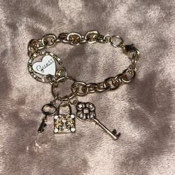 guess bracelet with charms 