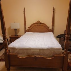 Queen Bedroom Set Oak