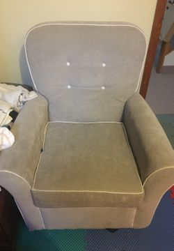 Light grey swivel Nursery rocket