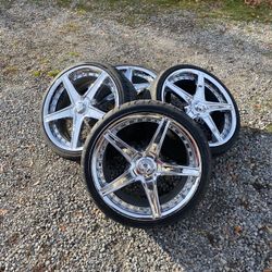 Universal Four Lug Rims 