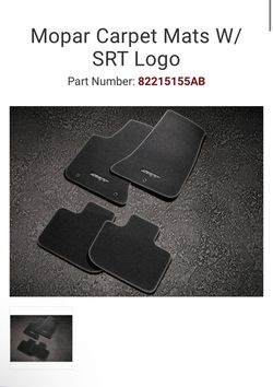 Dodge Durango SRT Hellcat carpet mats