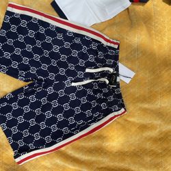 Gucci Jacquard Short Cotton GG Logo Trending Short 