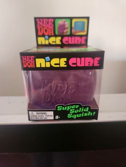 NEEDOH NICE CUBE. BRAND NEW. PURPLE