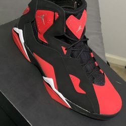 Jordan True Flights Black Red