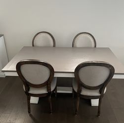 Dining Table And 4 Chairs