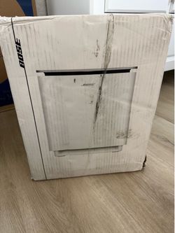 Bose Lifestyle Ultra Wireless Smart Subwoofer - White Smoke New and Sealed