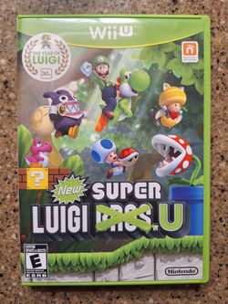 New Super Luigi U With Box Used