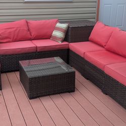 Outdoor Patio Seat Set Couch