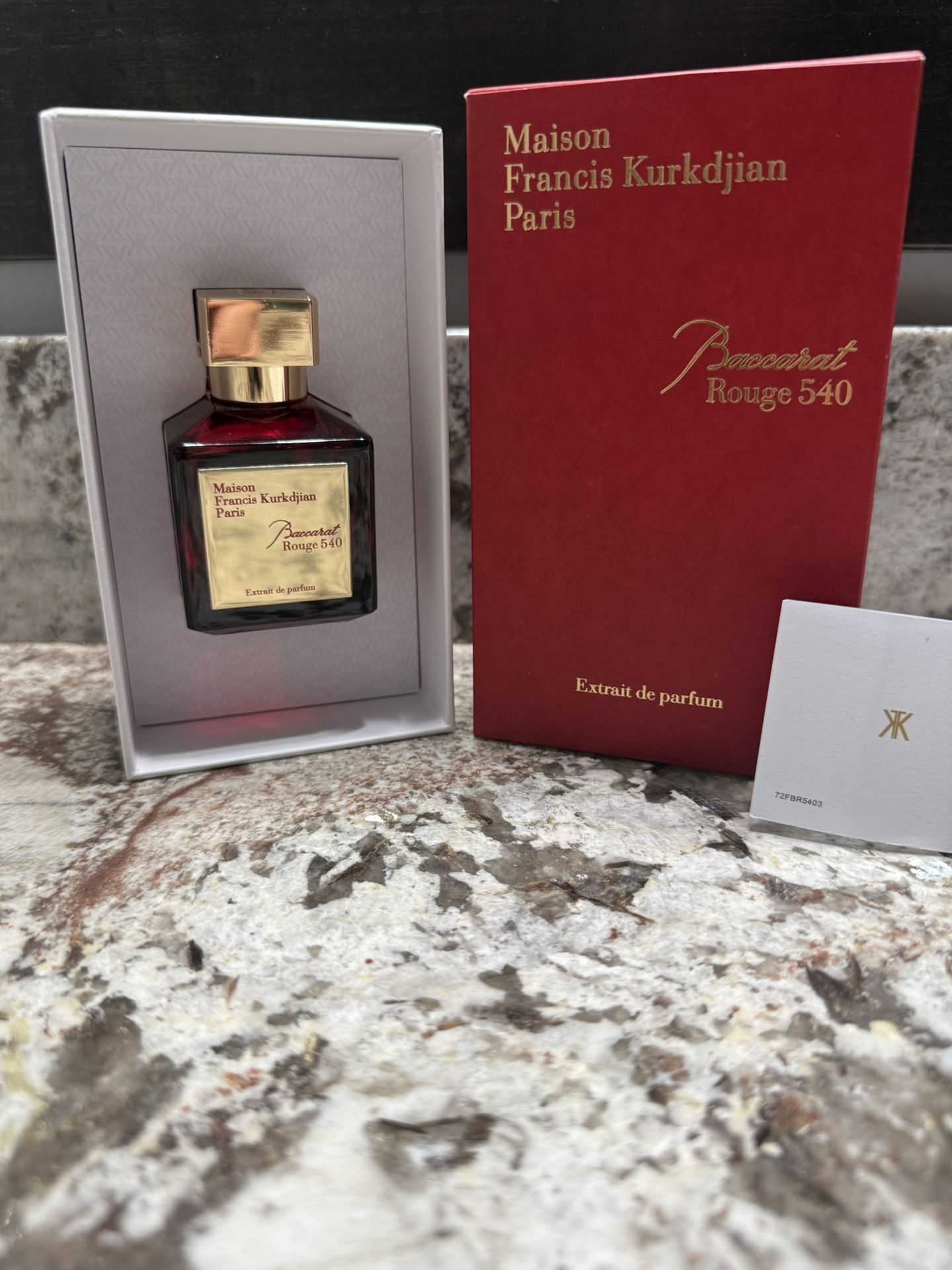 Maison Francis Kurkdjian Baccarat Rouge 540 2.4oz Extrait De Parfum