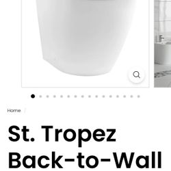 SWISS MADISON ST. TROPEZ WALL ELONGATED TOILET BOWL (NEW IN BOX) - $200