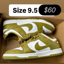 Nike Dunks Olive Size 9.5 Men 
