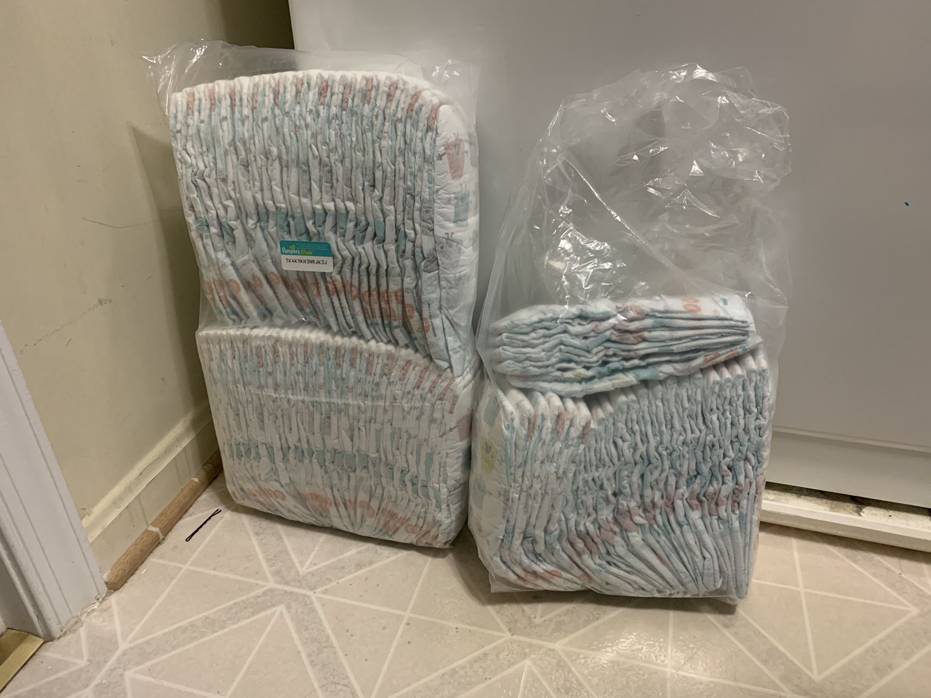 Pampers Brand size 4 Diapers