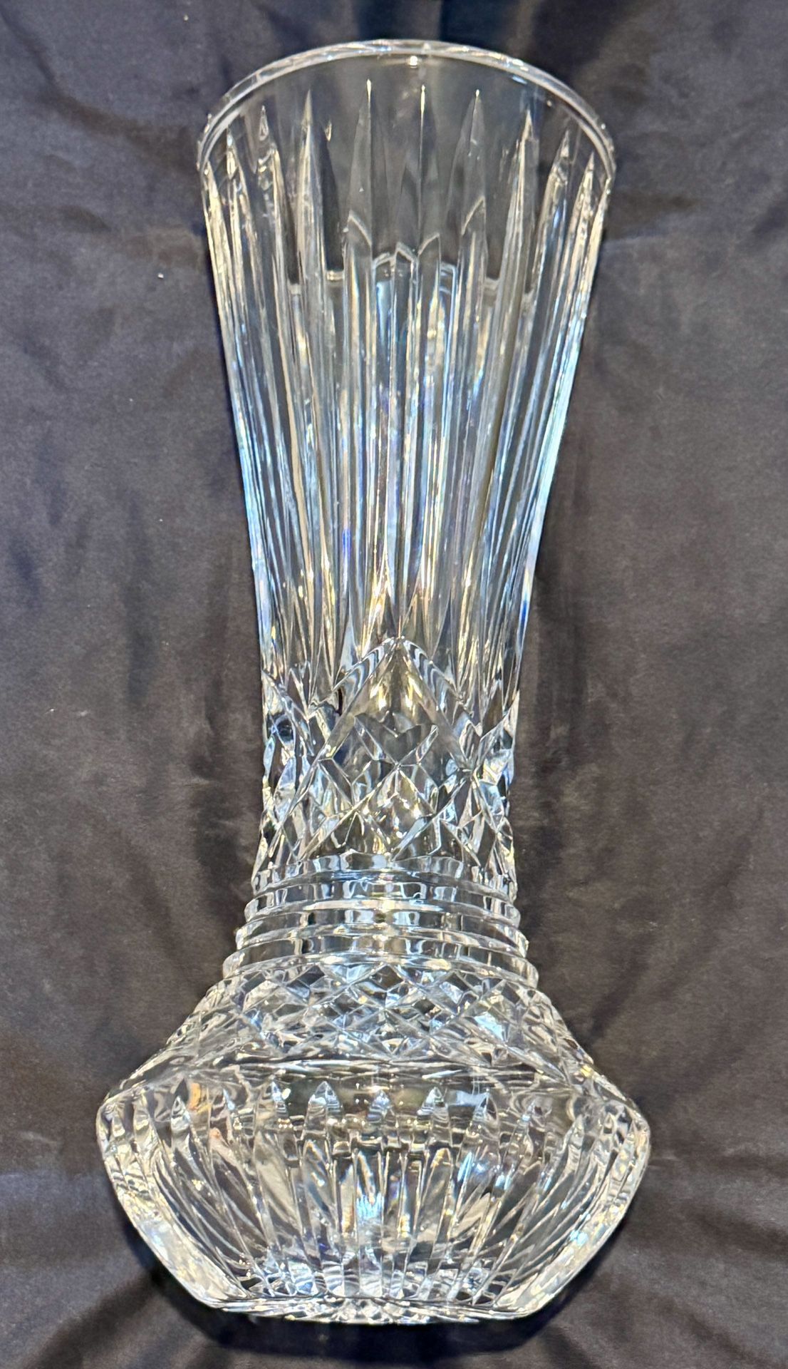 Waterford Crystal Vase 10” Cut Glass - Brand New in Box
