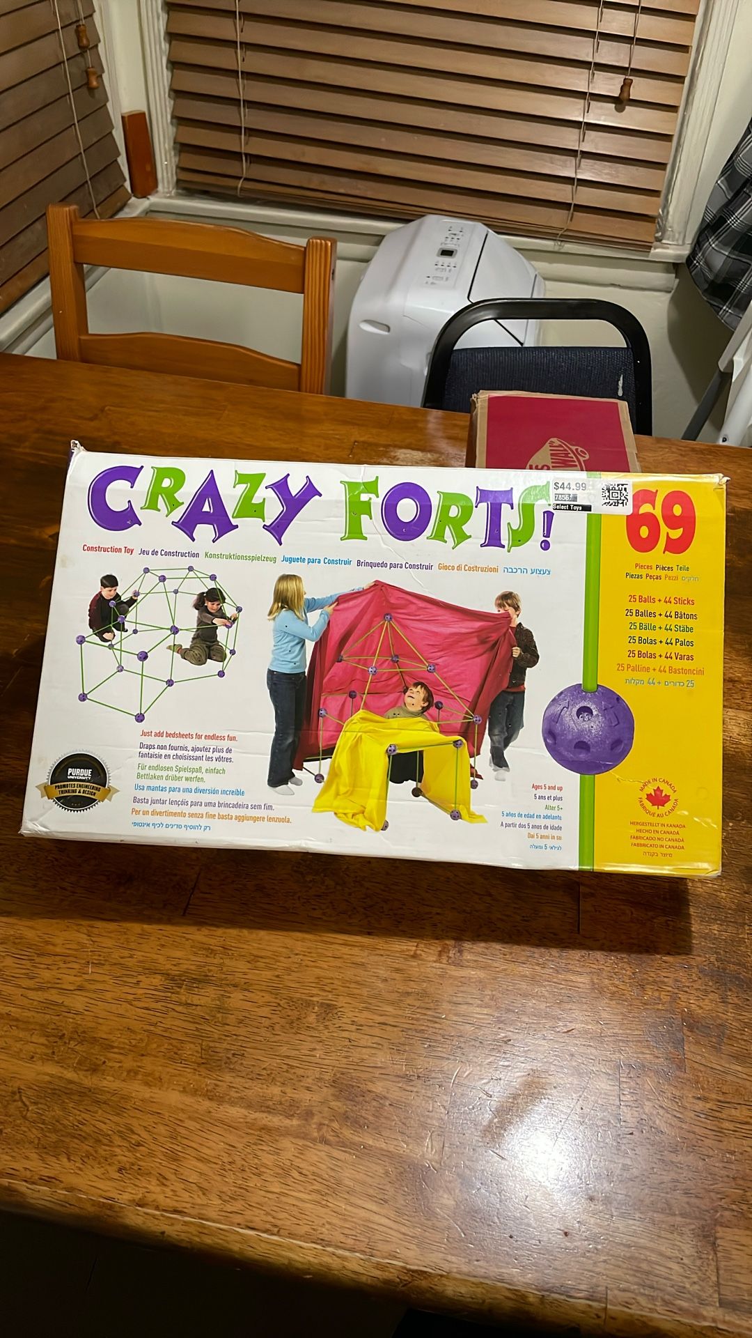 Kids Toddlers Boys Girls Toys Fort Building
