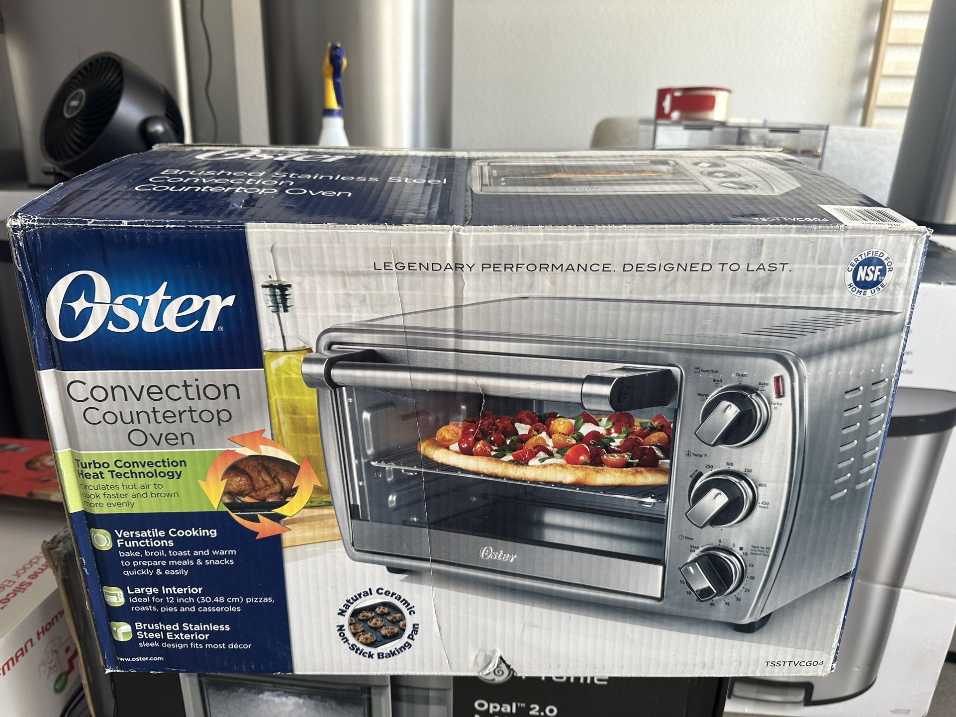 Oster Convection Countertop Oven Model TSSTTVCG04, Stainless Steel