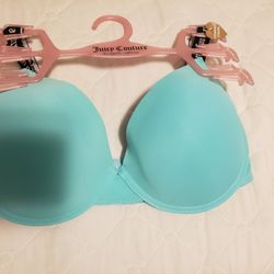 Juicy Couture Teal Sexy Push Up Bra New