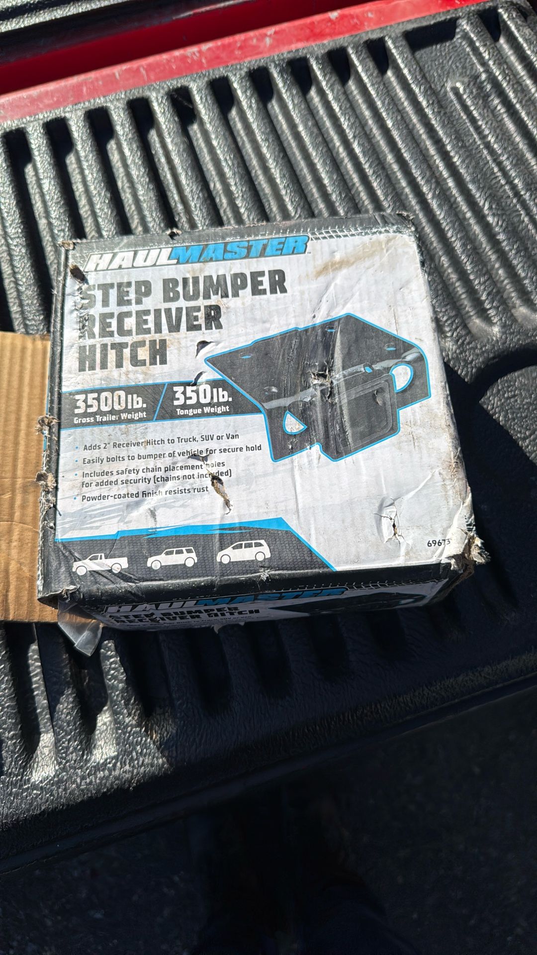 Step Bumper Receiver Hitch