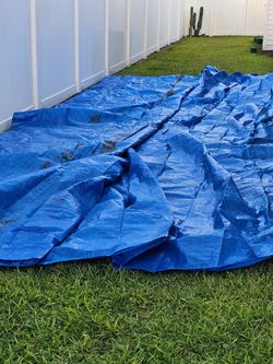 Large Used Tarp