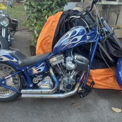 Custom Big Mike Chopper Motorcycle 