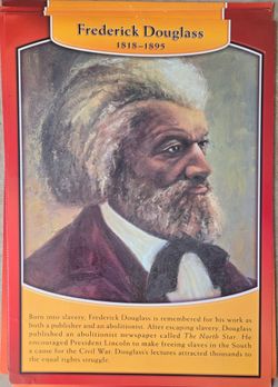 Vintage Fredick Douglass Poster