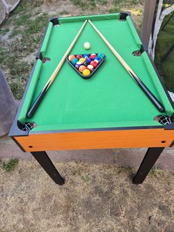 Miniature Pool Table