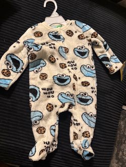 Cookie Monster Onesie- Clothing Baby