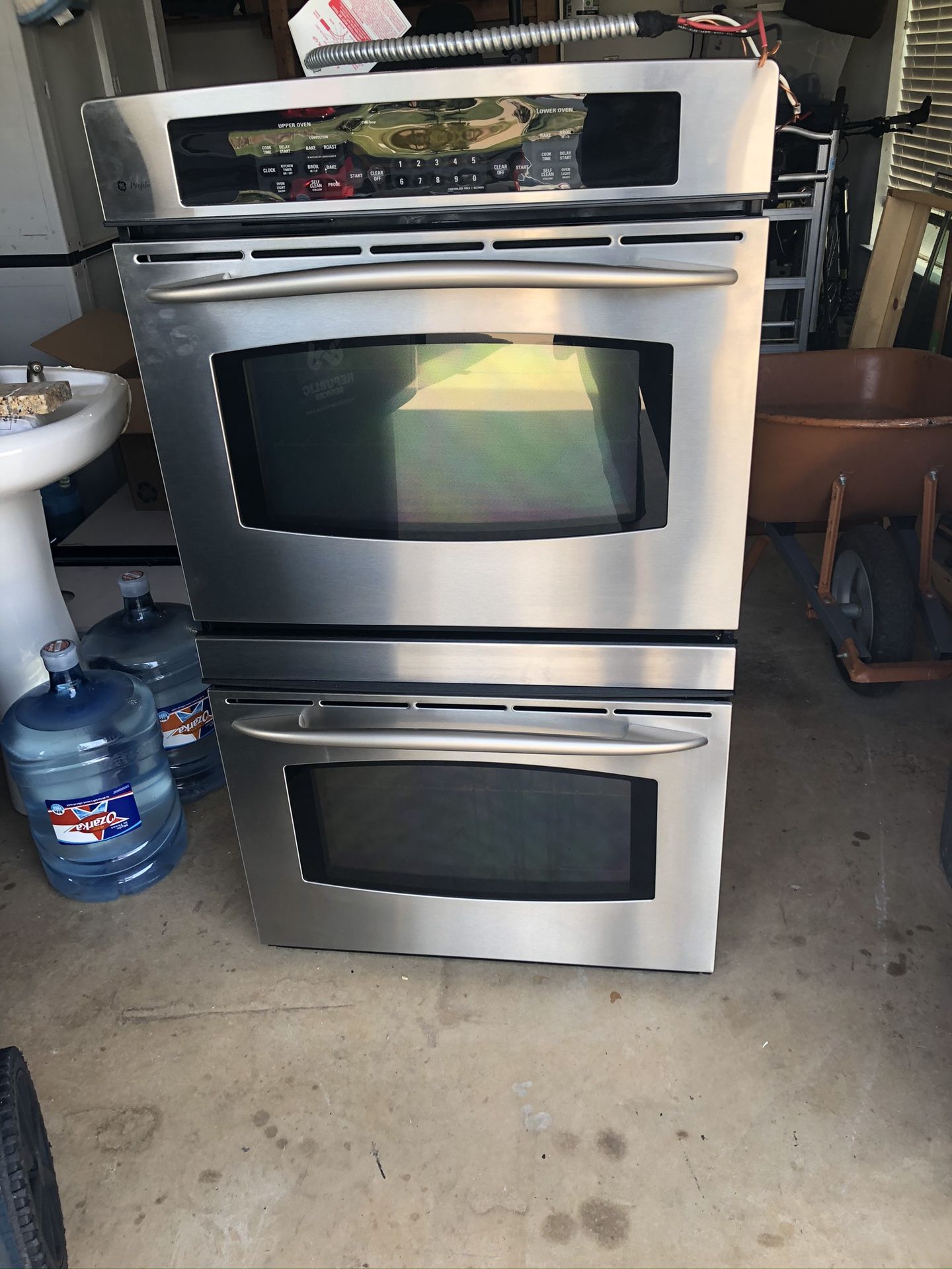 GE Profile Electric Double Oven