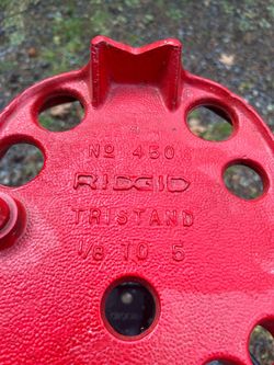 Ridgid pipe vice stand