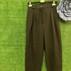 Chanel Black High Waist Trousers Size 36