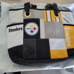 Bradford Exchange Pittsburgh Steelers Tote Bag / Purse Brand New 