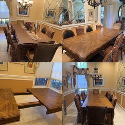 Modern Extendable Wooden Dining Table