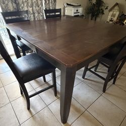 Dinner Table With Bench 