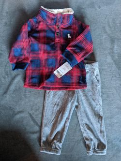 12 month BNWT Carter's outfit
