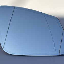 2012 BMW 740li Right Passenger Mirror Glass G01(contact info removed)000 4 Pin