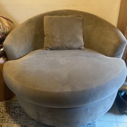 $40 OBO Love Seat/chair  No Rips Or Tears