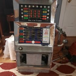 Vintage Bally Slot Machine For Parts Or Repair