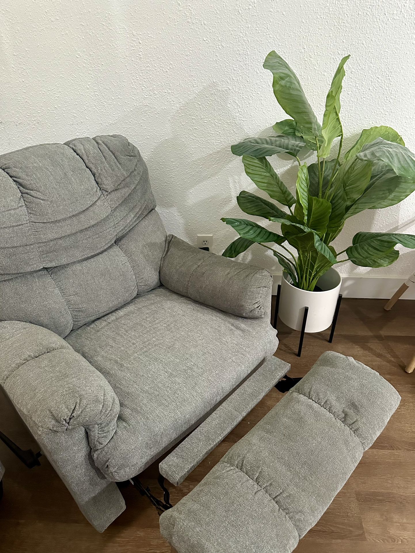 Grey Recliner