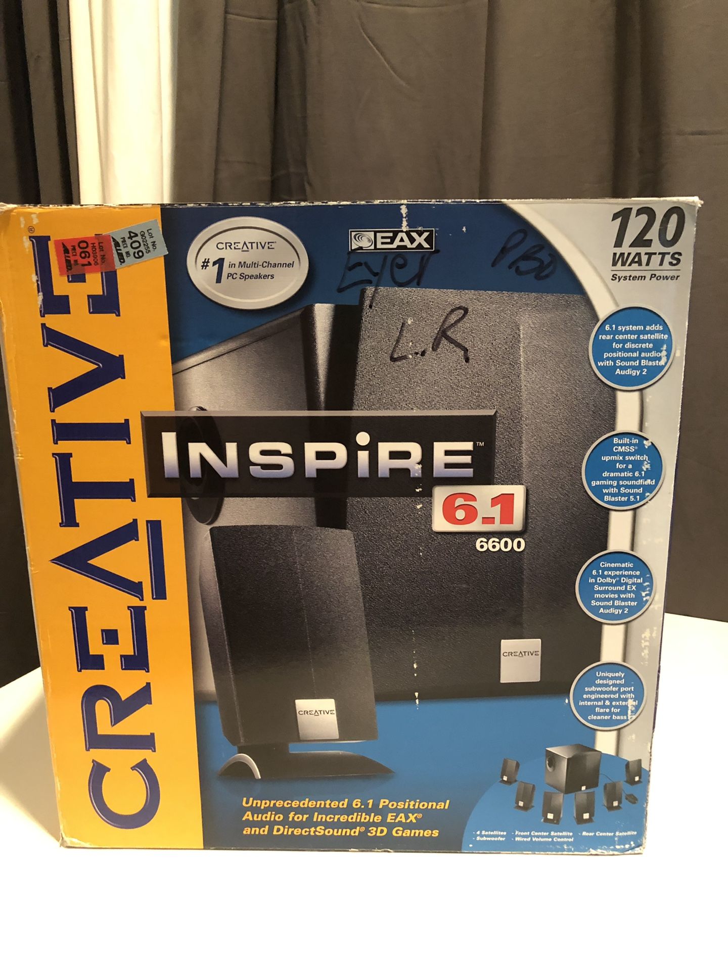 Creative Inspire 6.1, 6600 speaker system