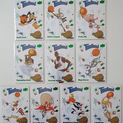 2026 Upper Deck Space Jam 30th Anniversary COMPLETE BASE SET 1-10 MICHAEL JORDAN