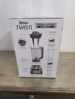 Ninja TWISTi Blender DUO Smoothie Maker - Gray (SS151) for sale