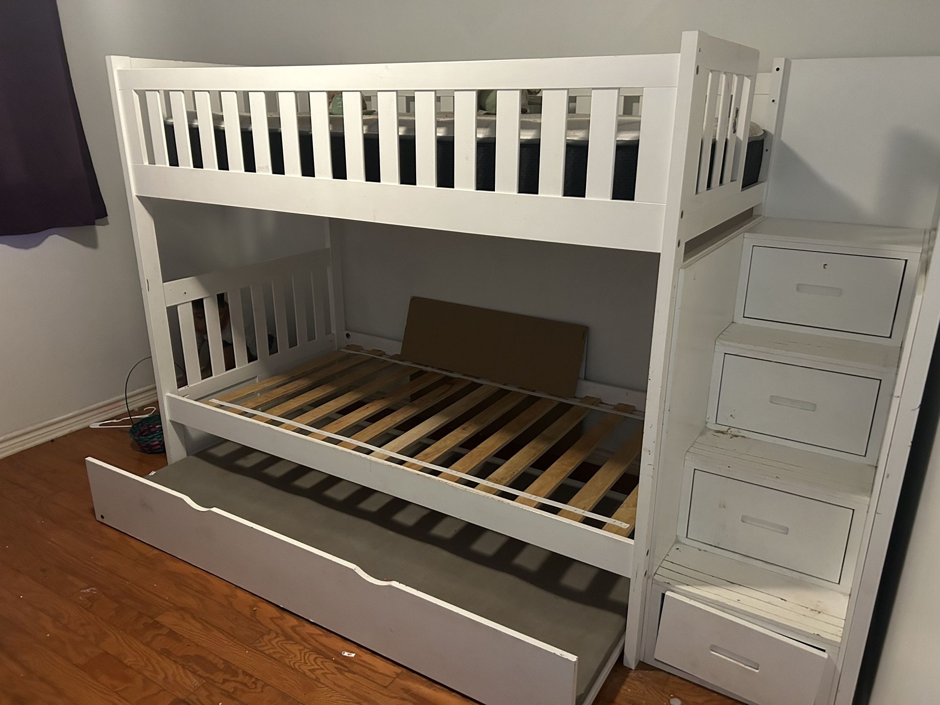 Twin bunk beds with Trundle