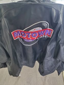 Motown Cafe Authentic Leather Jacket