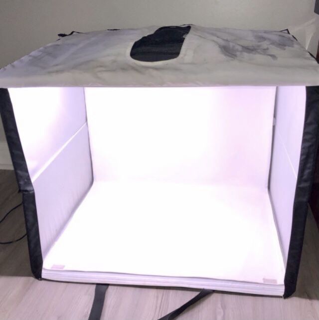 Portable Foldable Photo Studio Box with LED Light