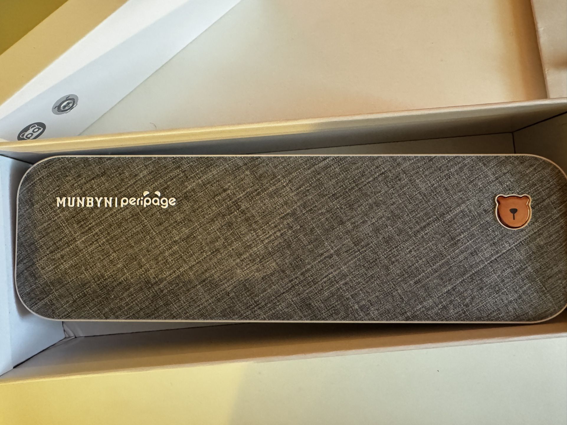 MUNBYN Portable Bluetooth Thermal Printer ITP01