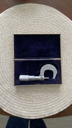 Mitutoyo micrometer 0-1”