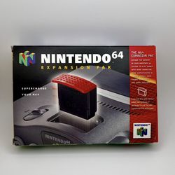 Nintendo 64 Expansion Pak N64 Expansion Pack with box and manual