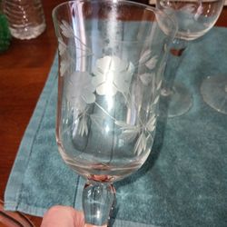 Itched Stemware (6)