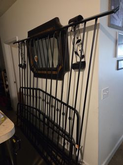 King size bed frame