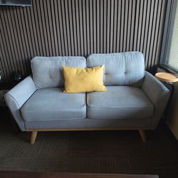 65 in love sofa like new